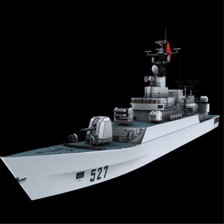 河东区街道3d护卫舰模型